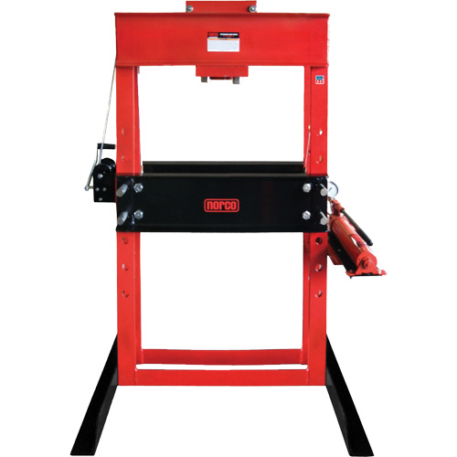 Hand Pump Operated Shop Press, 50 tons Capacity Ottawa Fastener Supply