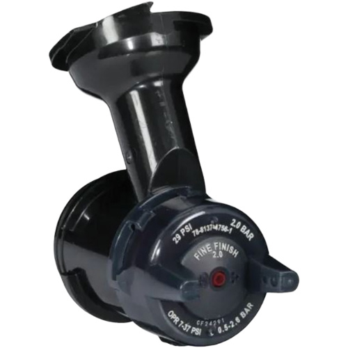 Performance Gravity Fine Finish Atomizing Head - Red Ottawa Fastener Supply