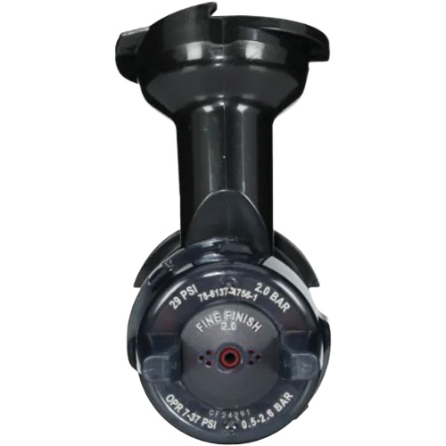 Performance Gravity Fine Finish Atomizing Head - Red Ottawa Fastener Supply