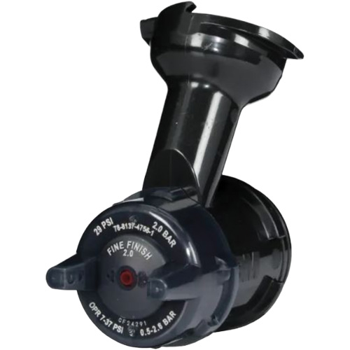 Performance Gravity Fine Finish Atomizing Head - Red Ottawa Fastener Supply