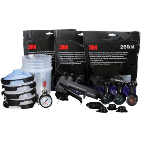 Syst&egrave;me de pistolet pulv&eacute;risateur Performance pour finition fine avec godets PPS, 13 pi³/min, 29 psi Ottawa Fastener Supply