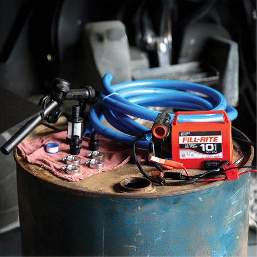 12V DC Fuel Transfer Pump with Nozzle Ottawa Fastener Supply