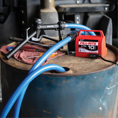 12V DC Fuel Transfer Pump with Nozzle Ottawa Fastener Supply