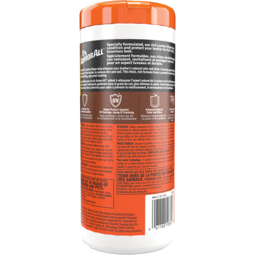 Lingettes nettoyantes et traitement pour cuir Extreme Shield + c&eacute;ramique Ottawa Fastener Supply