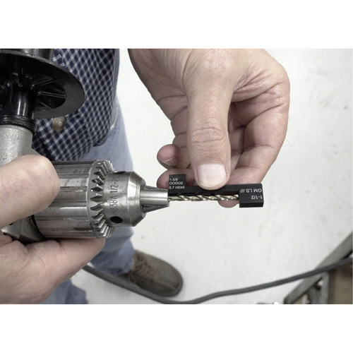 Manifold Drill Template for GM 4.8L, 5.3L & 6L Ottawa Fastener Supply