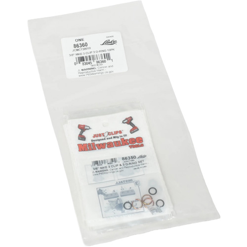 Jeu de clips et joints toriques de 3/8 po pour Milwaukee - en vrac Ottawa Fastener Supply