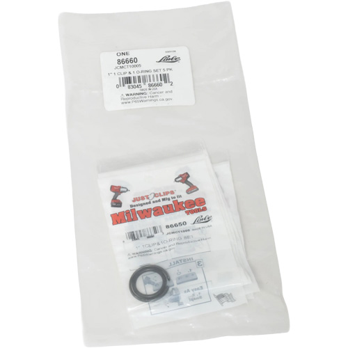Jeu de clips et joints toriques de 1 po pour Milwaukee - en vrac Ottawa Fastener Supply