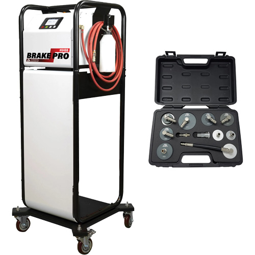 Tall Frame Brake-Pro Pressure Brake Bleeder with Adapters Ottawa Fastener Supply