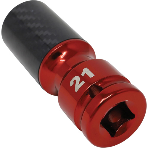 Metric Lug Socket with Carbon Fiber Sleeve Ottawa Fastener Supply