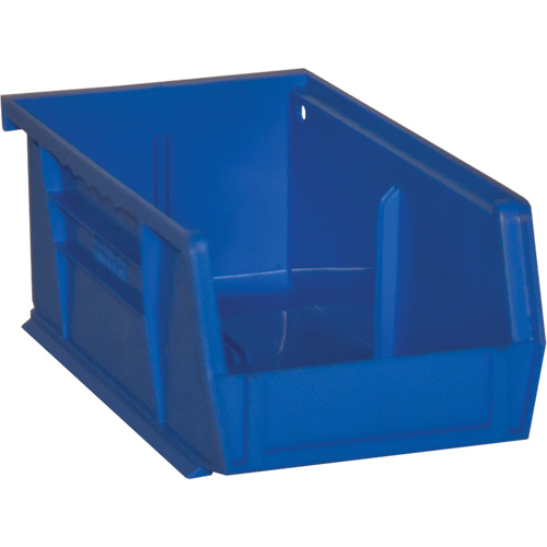 Hook-On Bins, 4" W x 3" H x 7" D, Blue, 10 lbs. Capacity Ottawa Fastener Supply