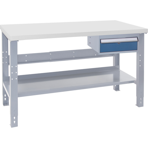 Industrial Duty Workbench, 72" W x 30" D x 34" H, 1000 lbs. Capacity Ottawa Fastener Supply