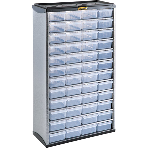 Accent Home Tuff Store® Small Parts Storage Cabinet, Plastic/Steel