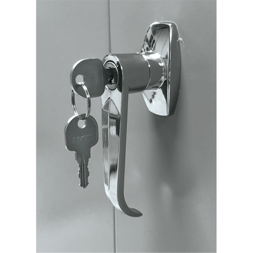 Storage Cabinet, Steel, 4 Shelves, 78" H x 48" W x 24" D, Grey Ottawa Fastener Supply