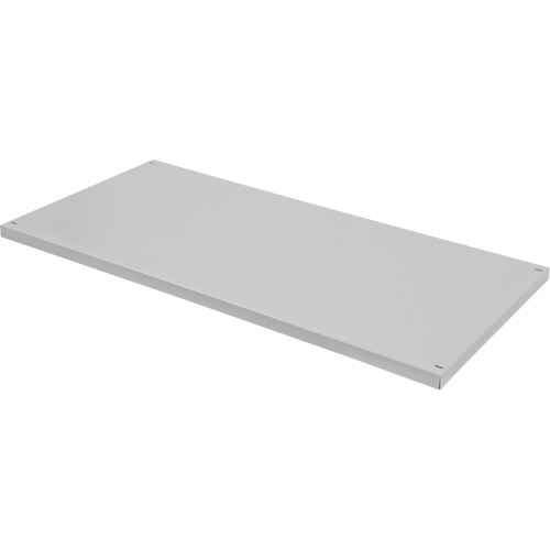 Replacement Shelf for Knocked Down Cabinet, 30" x 15", 100 lbs. Capacity, Steel, Grey Ottawa Fastener Supply