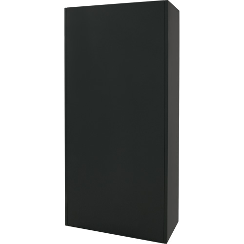 Combination Storage Cabinet, 36" W x 18" D x 72" H, Black Ottawa Fastener Supply