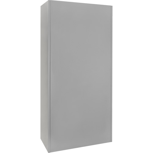 Armoire garde-robe, Acier, 36" la x 18" p x 72" h, Gris Ottawa Fastener Supply