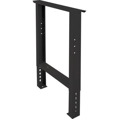 Pattes d'&eacute;tabli pour service industriel, Acier, 24" p x 34" h, Simple Ottawa Fastener Supply