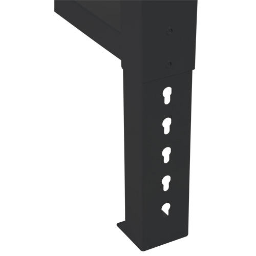 Pattes d'&eacute;tabli pour service industriel, Acier, 30" p x 34" h, Simple Ottawa Fastener Supply