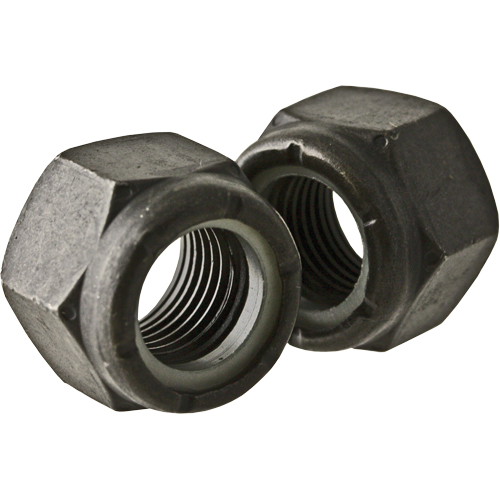 Hex Nut, 5/8" Dia., Black Oxide, Coarse Ottawa Fastener Supply