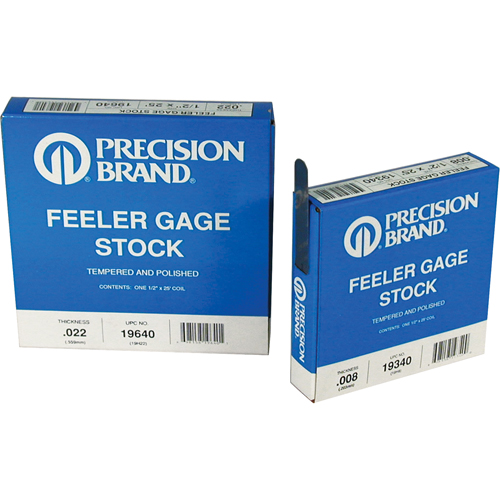 Feeler Gage Stocks Ottawa Fastener Supply