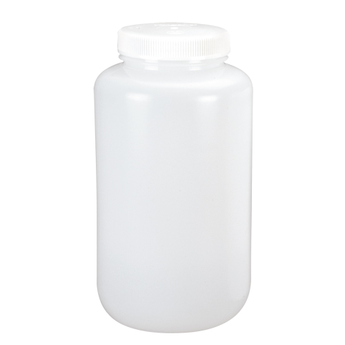Bouteilles &agrave; large ouverture, Ronde, 1/2 gal., Plastique Ottawa Fastener Supply