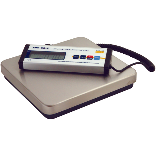 Receiving Scales, 110 lbs. / 50 kg Cap., 0.1 lbs. / 0.05 kg Graduations Ottawa Fastener Supply