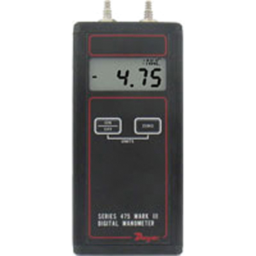 Manometer, Digital, 0 - 1.00 in. w.c Ottawa Fastener Supply