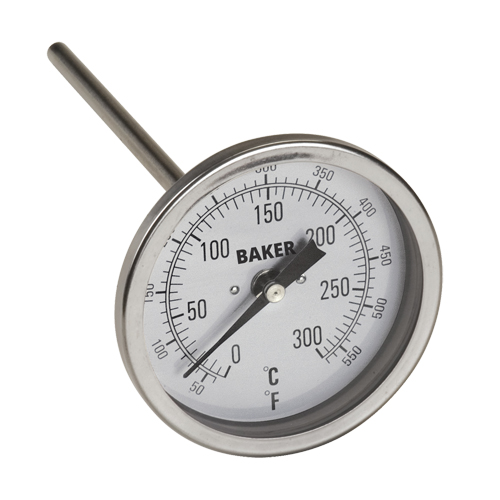 Bi-Metal Thermometers, Contact, Analogue, 50-550°F (0-260°C) Ottawa Fastener Supply