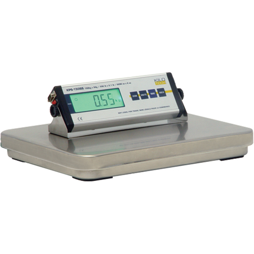 Receiving Scales, 130 lbs / 60 kg Cap., 0.05 lbs. / 20 g Graduations Ottawa Fastener Supply