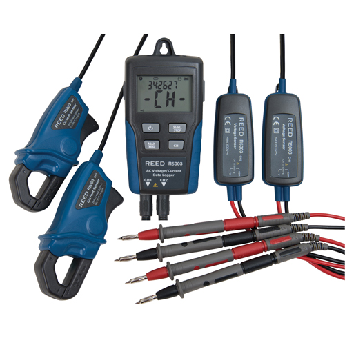 Voltage/Current Data Loggers, 10 V - 600 V, Display Alert Ottawa Fastener Supply