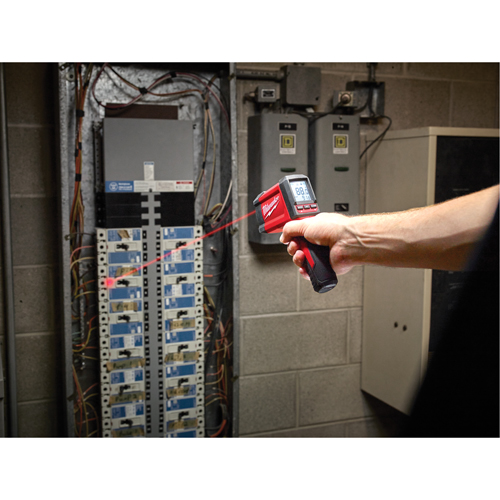 Infrared Temperature Gun, -22° - 1022° F ( -30° - 550° C ), 12:01/12:1, Fixed Emmissivity Ottawa Fastener Supply