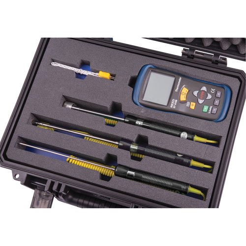 Thermocouple Thermometer Kit, Contact, Digital, -58-2000°F (-50-1300°C) Ottawa Fastener Supply