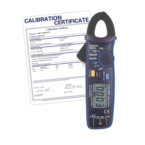 Pince amp&egrave;rem&eacute;trique v.e.v. mA avec certificat de calibration, Tension c.a./c.c., Courant c.a./c.c. Ottawa Fastener Supply