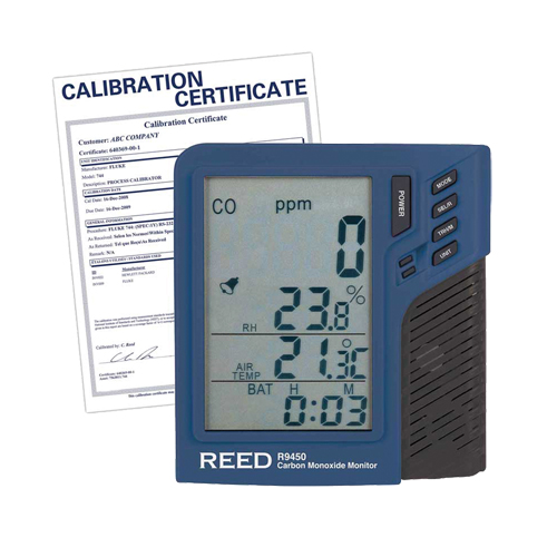 Carbon Monoxide Monitor with Temperature & Humidity (includes ISO Certificate) Ottawa Fastener Supply