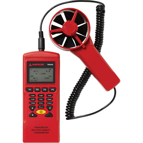 TMA40-A Anemometer, Data Logging, 0.4 - 32 m/sec Air Velocity Range Ottawa Fastener Supply