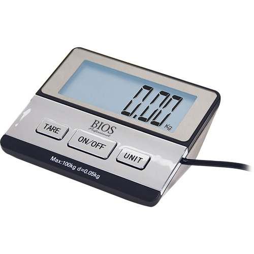 Digital Receiving Scale, 220 lbs. Cap., 1 lbs. Graduations Ottawa Fastener Supply