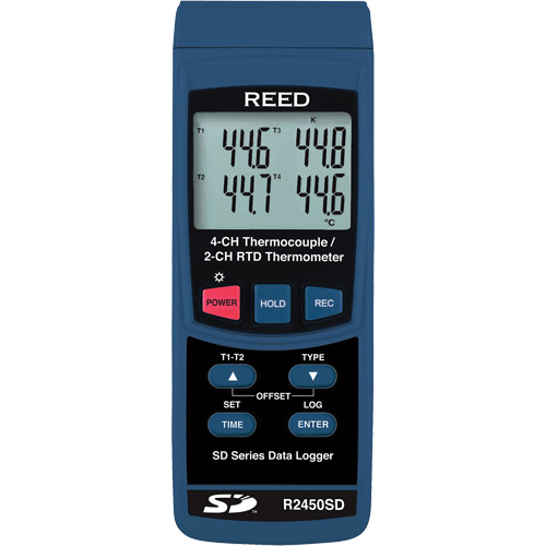 Data Logging Thermocouple Thermometer with NIST Certificate Ottawa Fastener Supply