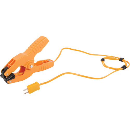 Type K Pipe Clamp Thermocouple Probe with ISO Certificate, 200 °C (392°F) Max. Temp. Ottawa Fastener Supply