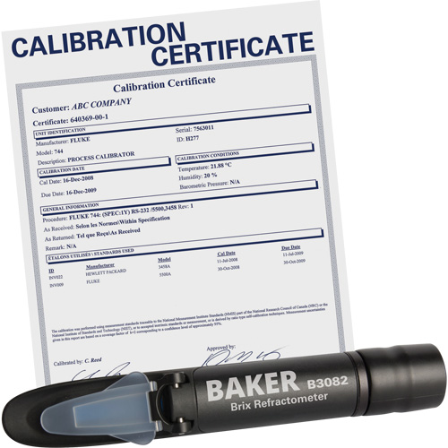 Refractometer with ISO Certificate, Analogue (Sight Glass), Br Ottawa Fastener Supply