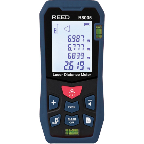 Laser Distance Meter, 0' - 164' (0 m - 50 m) Range, Digital (Electronic) Ottawa Fastener Supply