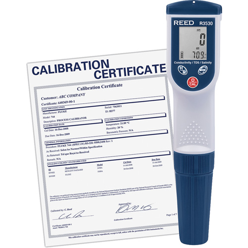 Conductivity/TDS/Salinity Meter with ISO Certificate Ottawa Fastener Supply