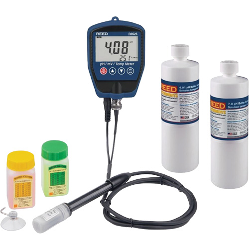 pH/mV Meter with Buffer Solution Kit Ottawa Fastener Supply