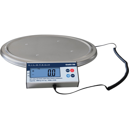 Keg Weighing Scale, 200 kg Capacity Ottawa Fastener Supply