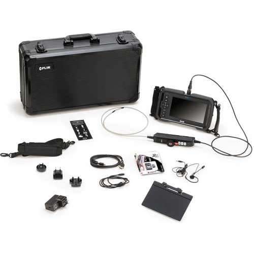 Videoscope Kit with 2-Way Articulation 4.5 mm × 1 m Long Camera Probe, 7" Display, 1024 x 600 pixels Ottawa Fastener Supply
