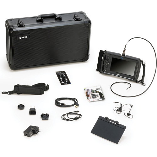 Videoscope Kit with HD 5.5 mm × 1 m Long Camera Probe, 7" Display, 1024 x 600 pixels Ottawa Fastener Supply