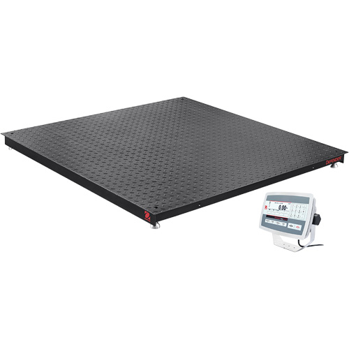 DEFENDER 5000 Floor Scale, 5000 lbs. Capacity, 48" W x 48" L Ottawa Fastener Supply