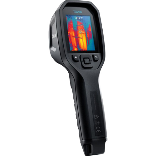 TG298 30:1 High Temperature Spot IR Thermal Imaging Camera with Bullseye Laser, 320 x 240 pixels, -25° - 1080°C (-130° - 1976°F), <70 mK Ottawa Fastener Supply