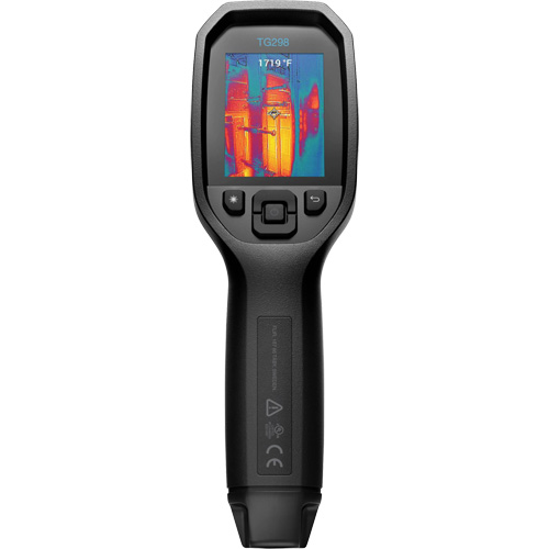 TG298 30:1 High Temperature Spot IR Thermal Imaging Camera with Bullseye Laser, 320 x 240 pixels, -25° - 1080°C (-130° - 1976°F), <70 mK Ottawa Fastener Supply