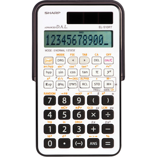 Calculatrice scientifique EL510RTB avec 169 fonctions Ottawa Fastener Supply