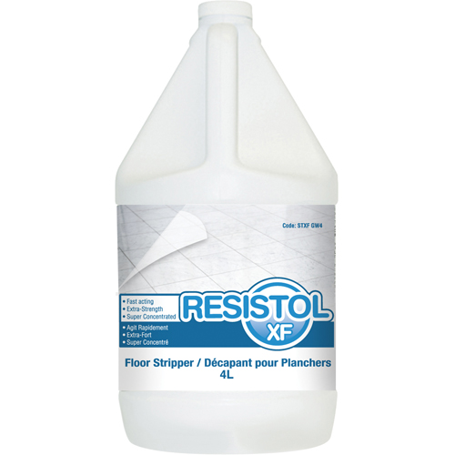 Resistol XF Floor Strippers, 4 L, Jug Ottawa Fastener Supply